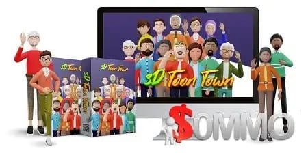 [Groupement d’achat]  3D Toon Town + OTOs offre limitée